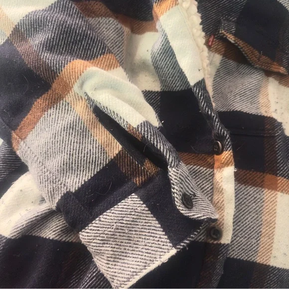 Levi's skateboarding edition Sherpa flannel jacket - Picture 4 of 11